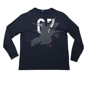 Polo Ralph Lauren G7 R2 Shirt Men Large Black Long Sleeve Y2K Vintage